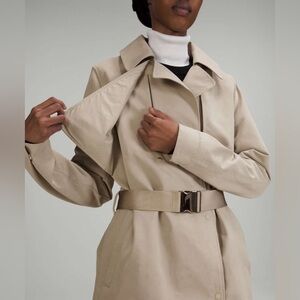 Lululemon Short Trench Coat